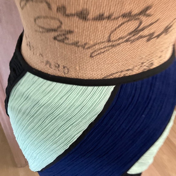 Maeve for Anthropologie color block skirt SZ 0 - Picture 15 of 15